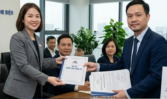 Thông báo thay đổi nhân sự (người phụ trách quản trị công ty kiêm thư ký công ty)
