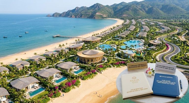 VinaLiving bắt đầu bàn giao giấy chứng nhận quyền sở hữu nhà ở dự án Maia Resort Quy Nhon